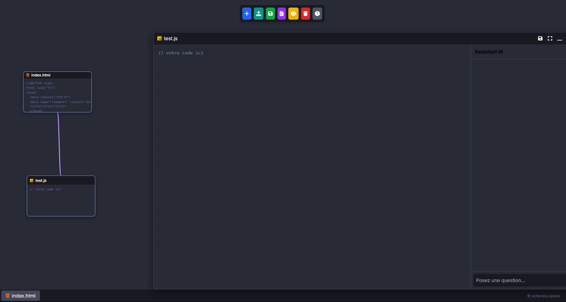 Aperçu du projet AZTE IDLE